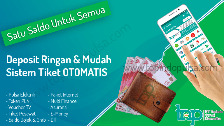 cara deposit saldo pulsa murah