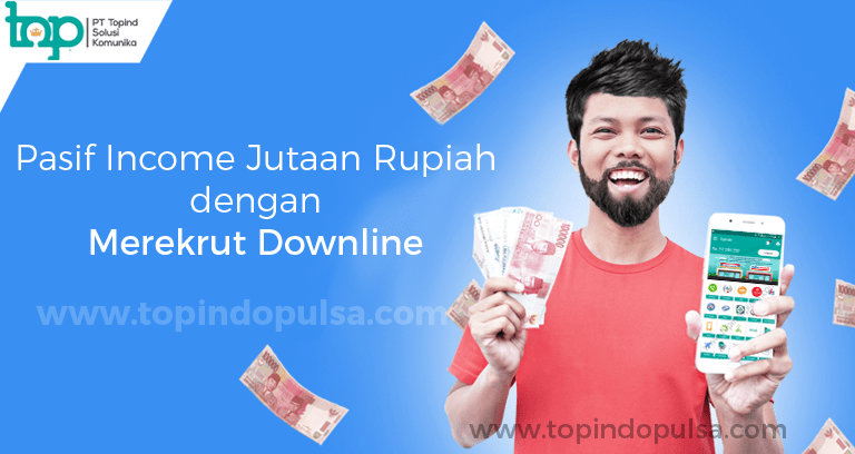 daftarkan downline pulsa