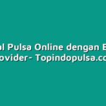 Cara Jual Pulsa Online dengan Berbagai Provider