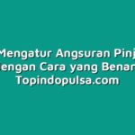 Cara Mengatur Angsuran Pinjaman dengan Cara yang Benar