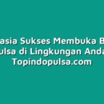 10 Rahasia Sukses Membuka Bengkel Pulsa di Lingkungan Anda