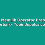 Cara Memilih Operator Prabayar Terbaik