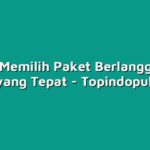 Cara Memilih Paket Berlangganan PDAM yang Tepat