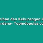 Kelebihan dan Kekurangan Kartu Perdana