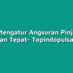 Tips Mengatur Angsuran Pinjaman dengan Tepat