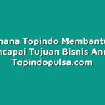 Bagaimana Topindo Membantu Anda Mencapai Tujuan Bisnis Anda