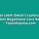 Mengenal Lebih Dekat Cryptocurrency: Apa Itu dan Bagaimana Cara Kerjanya?