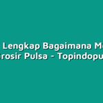 Tutorial Lengkap Bagaimana Membuka Bisnis Grosir Pulsa