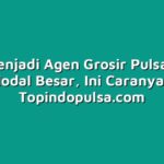 Cara Menjadi Agen Grosir Pulsa Tanpa Modal Besar, Ini Caranya