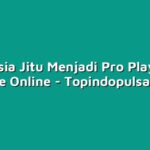 Rahasia Jitu Menjadi Pro Player di Game Online
