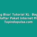 Sekarang Bisa! Tutorial XL: Bagaimana Cara Daftar Paket Internet Murah