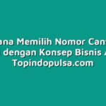 Bagaimana Memilih Nomor Cantik yang Sesuai dengan Konsep Bisnis Anda