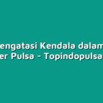 Cara Mengatasi Kendala dalam Bisnis Dealer Pulsa