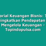 Tutorial Keuangan Bisnis: Tips Meningkatkan Pendapatan dan Mengelola Keuangan