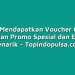 Cara Mendapatkan Voucher Game dengan Promo Spesial dan Event Menarik