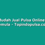 Cara Mudah Jual Pulsa Online untuk Pemula