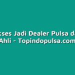 Tips Sukses Jadi Dealer Pulsa dari Para Ahli