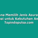 Bagaimana Memilih Jenis Asuransi yang Sesuai untuk Kebutuhan Anda