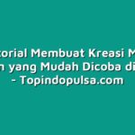 Tiga Tutorial Membuat Kreasi Makanan Kekinian yang Mudah Dicoba di Rumah