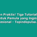 Panduan Praktis! Tiga Tutorial Desain Grafis untuk Pemula yang Ingin Menjadi Profesional