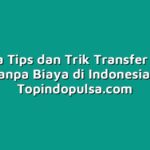 Ini Dia Tips dan Trik Transfer Saldo Tanpa Biaya di Indonesia
